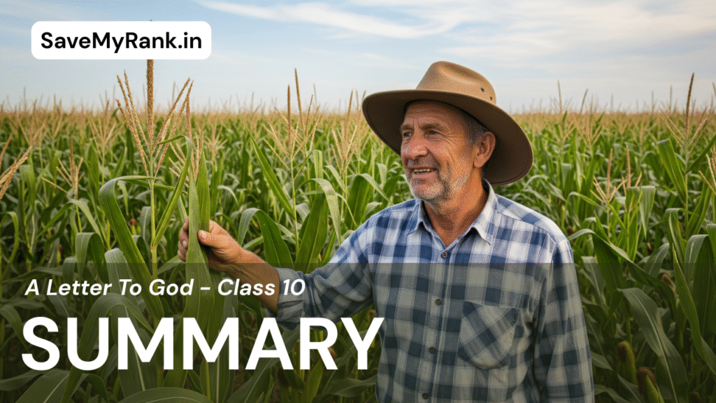 a letter to god summary